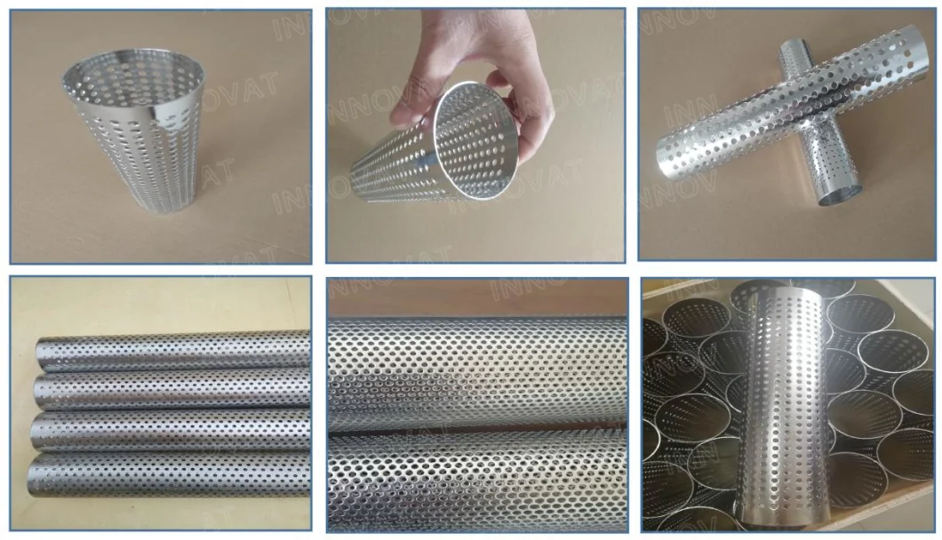 Stainless Steel Perforated Net Filter Wire Mesh /Perforated Tube/Perforated Filter/ Cone