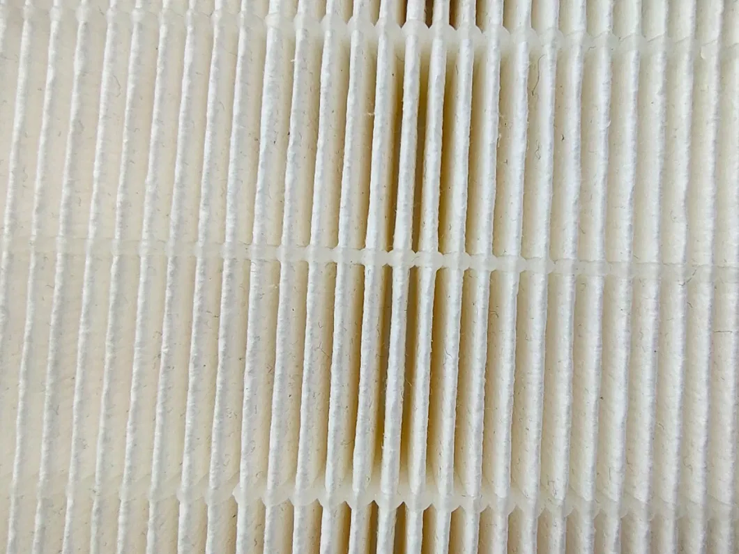 Customized Round Pleated HEPA Filters Compatible with Air Purifier Parts